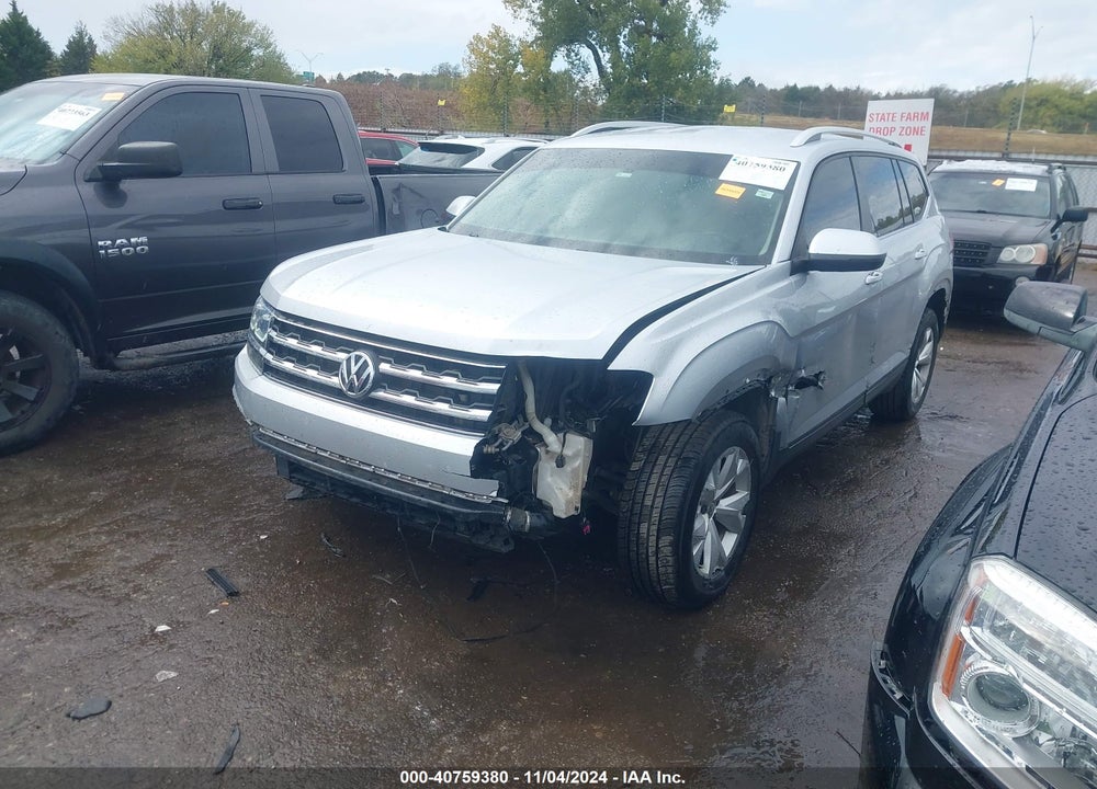 2018 VOLKSWAGEN ATLAS 2.0T SE VIN: 1V2CP2CA1JC599630