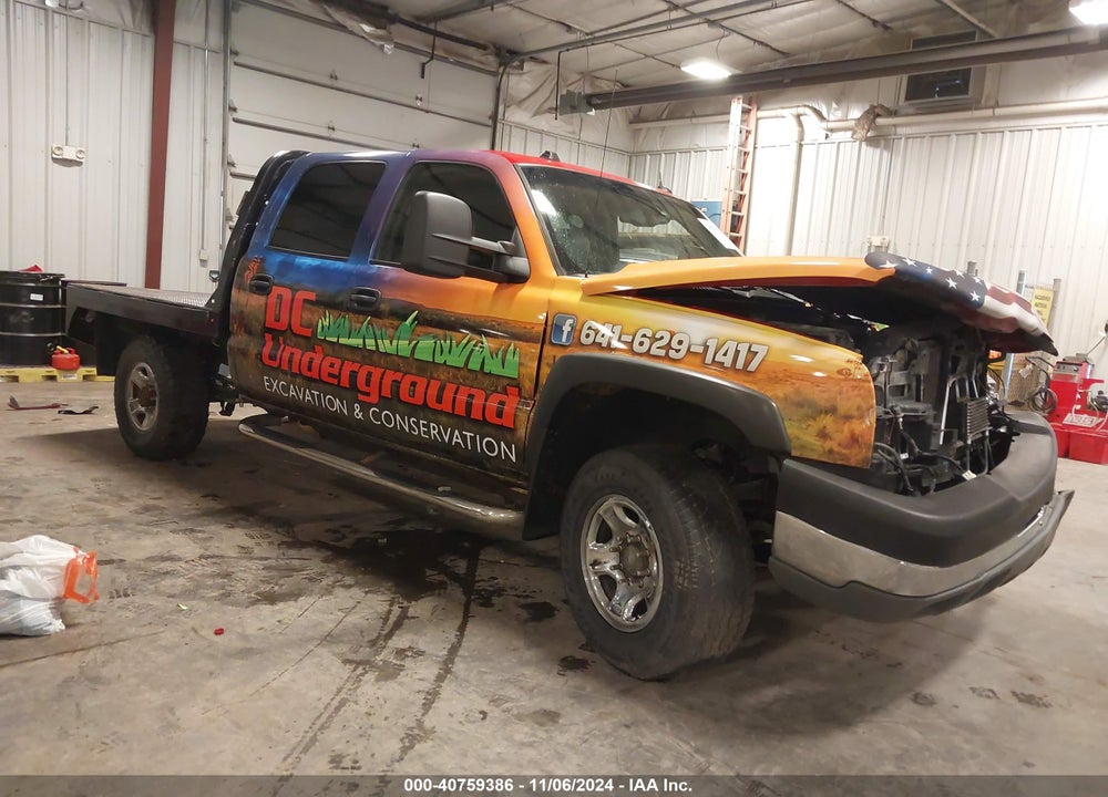 2005 CHEVROLET SILVERADO 2500HD LT VIN: 1GCHK23U05F971883