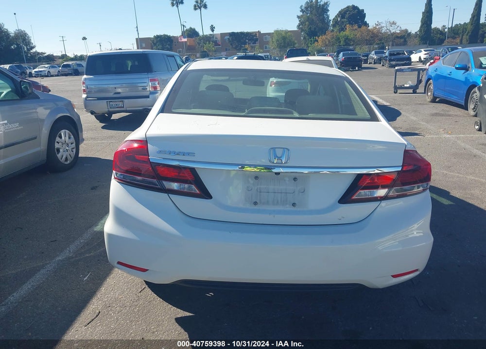 2014 HONDA CIVIC LX VIN: 19XFB2F56EE224729
