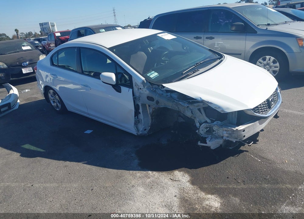 2014 HONDA CIVIC LX VIN: 19XFB2F56EE224729