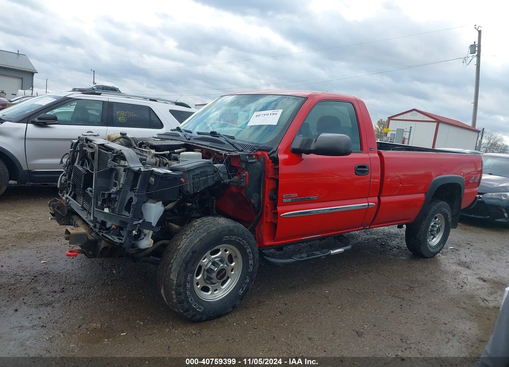 2005 GMC SIERRA 2500HD SLE VIN: 1GTHK242X5E141933