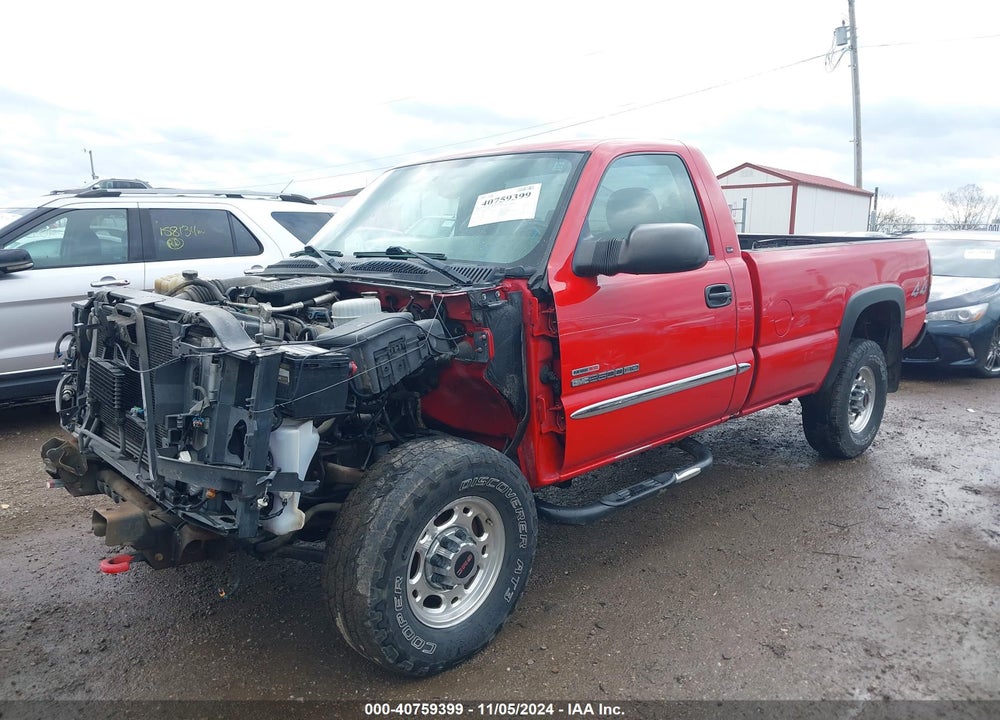 2005 GMC SIERRA 2500HD SLE VIN: 1GTHK242X5E141933