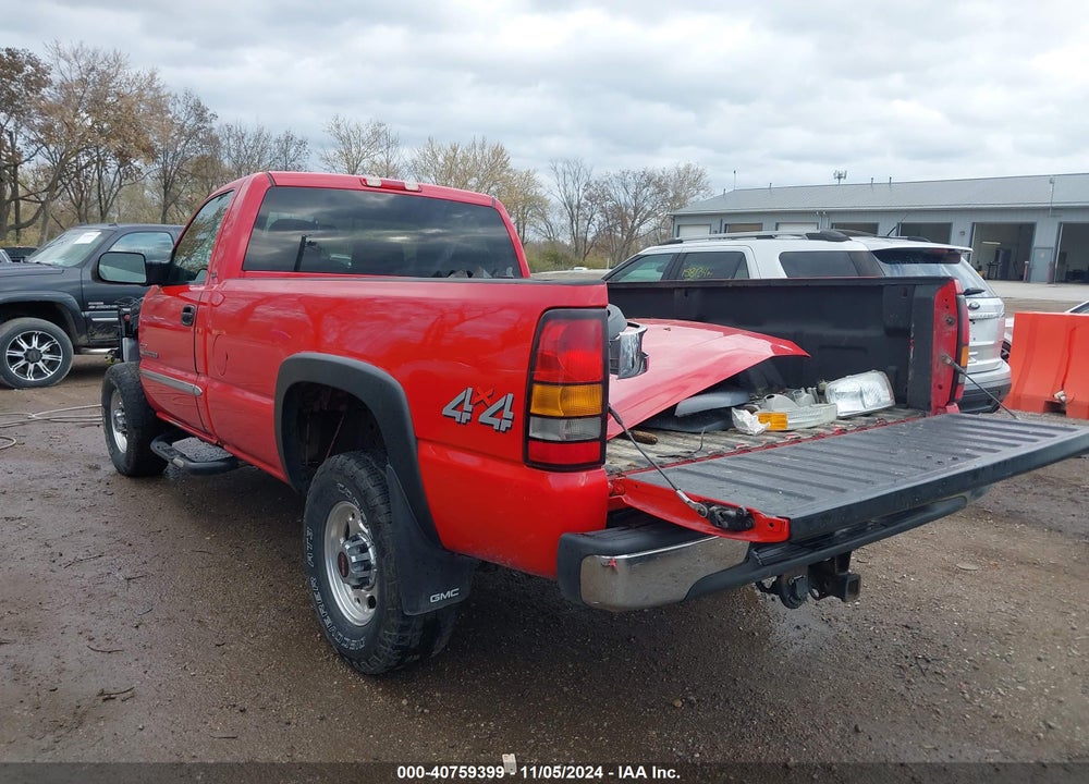 2005 GMC SIERRA 2500HD SLE VIN: 1GTHK242X5E141933