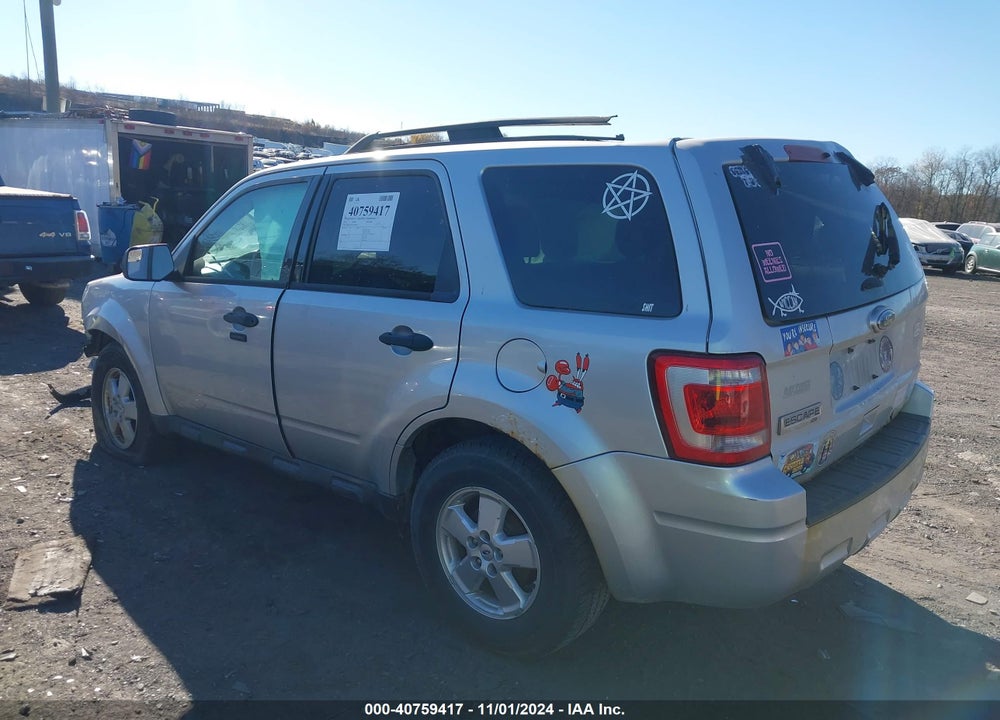 2012 FORD ESCAPE XLT VIN: 1FMCU9D7XCKB48304