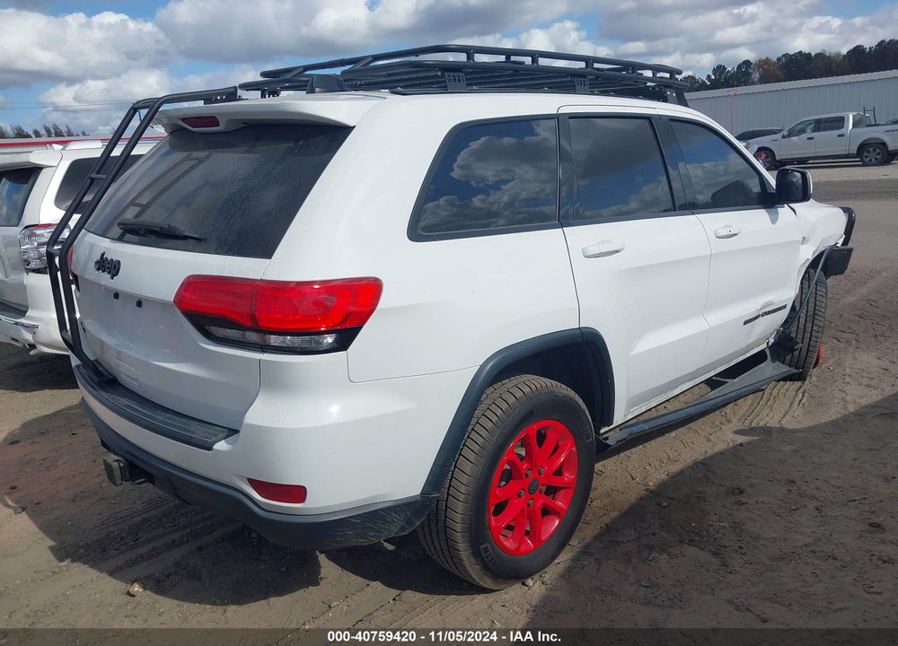 2016 JEEP GRAND CHEROKEE LAREDO VIN: 1C4RJFAG7GC454788