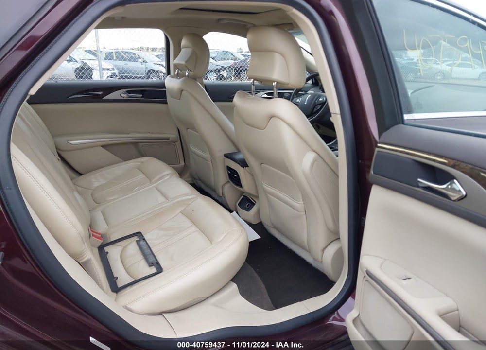 2013 LINCOLN MKZ VIN: 3LN6L2J98DR814053