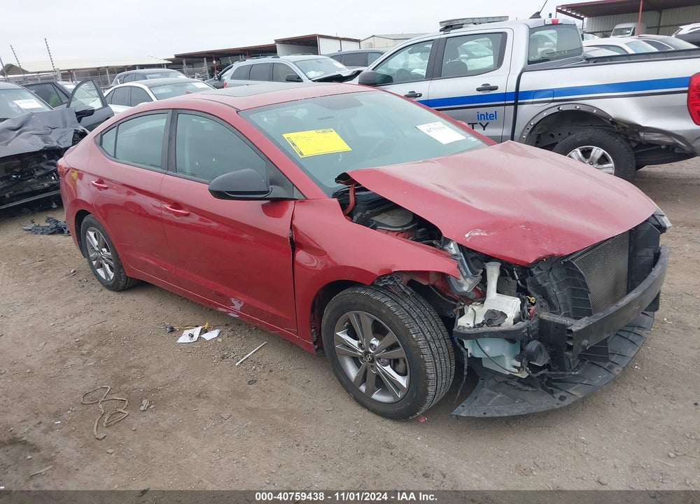 2017 HYUNDAI ELANTRA VALUE EDITION VIN: KMHD84LF9HU358408