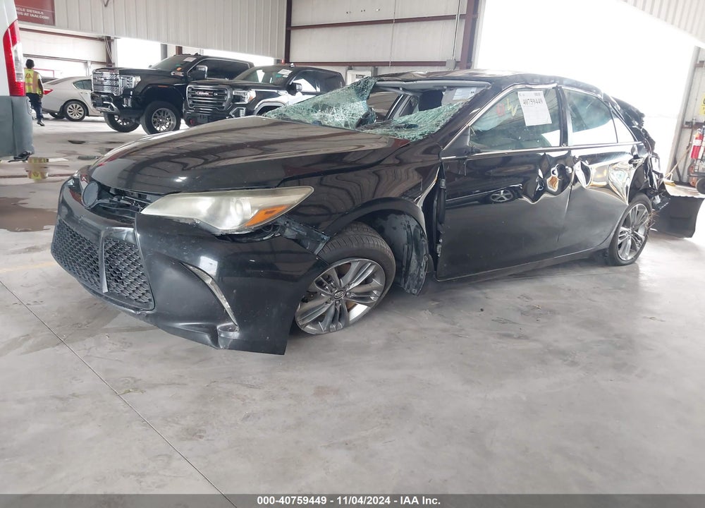 2016 TOYOTA CAMRY SE VIN: 4T1BF1FK1GU247872