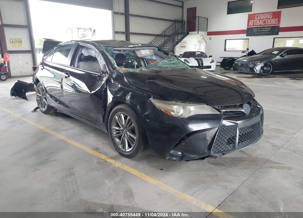 2016 TOYOTA CAMRY SE VIN: 4T1BF1FK1GU247872