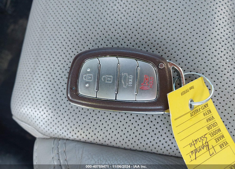 2017 HYUNDAI SONATA LIMITED VIN: 5NPE34AFXHH505937