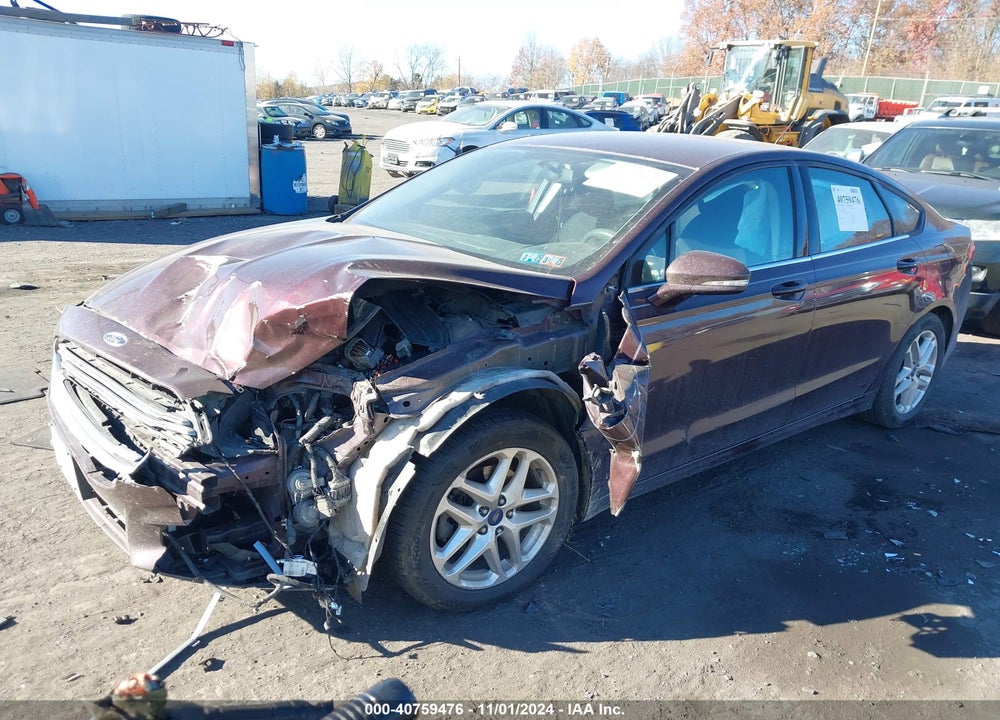2013 FORD FUSION SE VIN: 3FA6P0H79DR308500