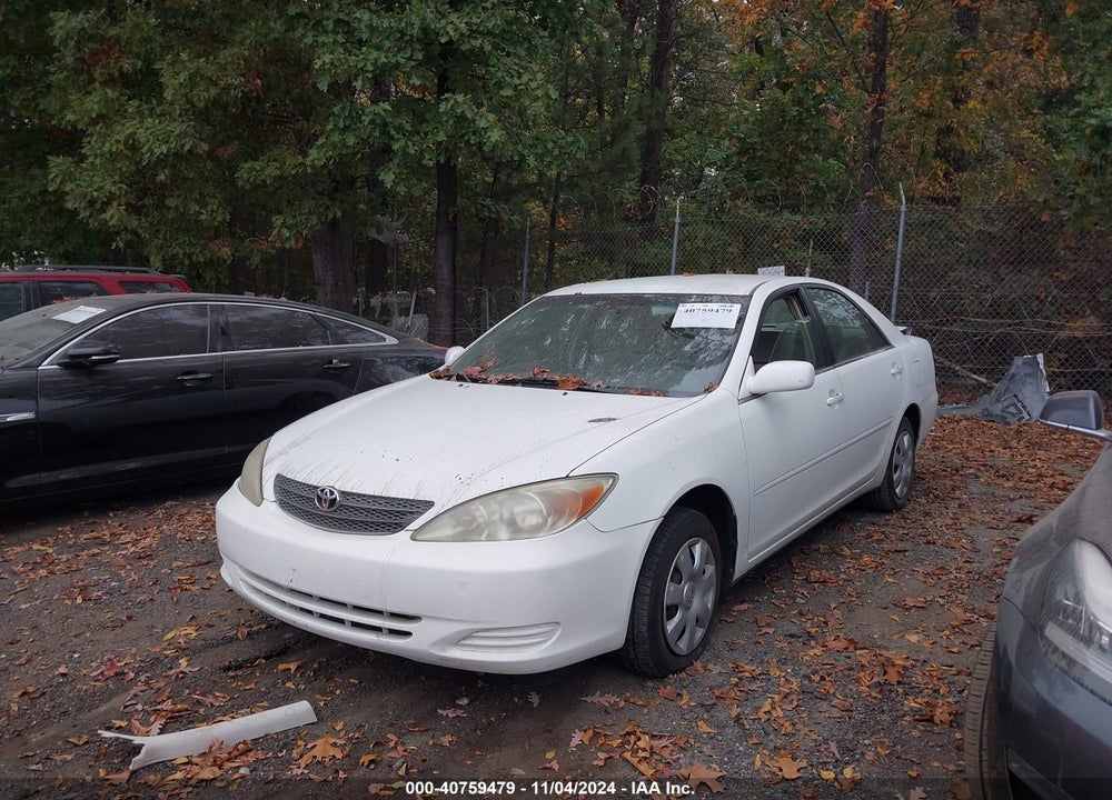 2002 TOYOTA CAMRY LE VIN: 4T1BE32K62U033473