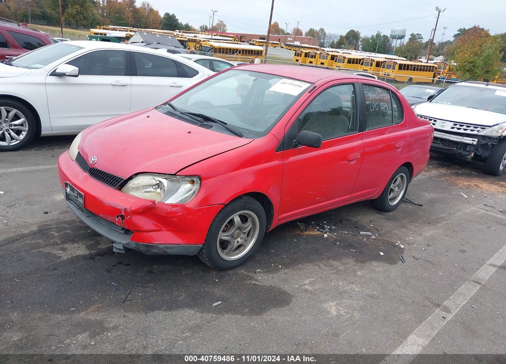 2001 TOYOTA ECHO VIN: JTDBT123X10193031