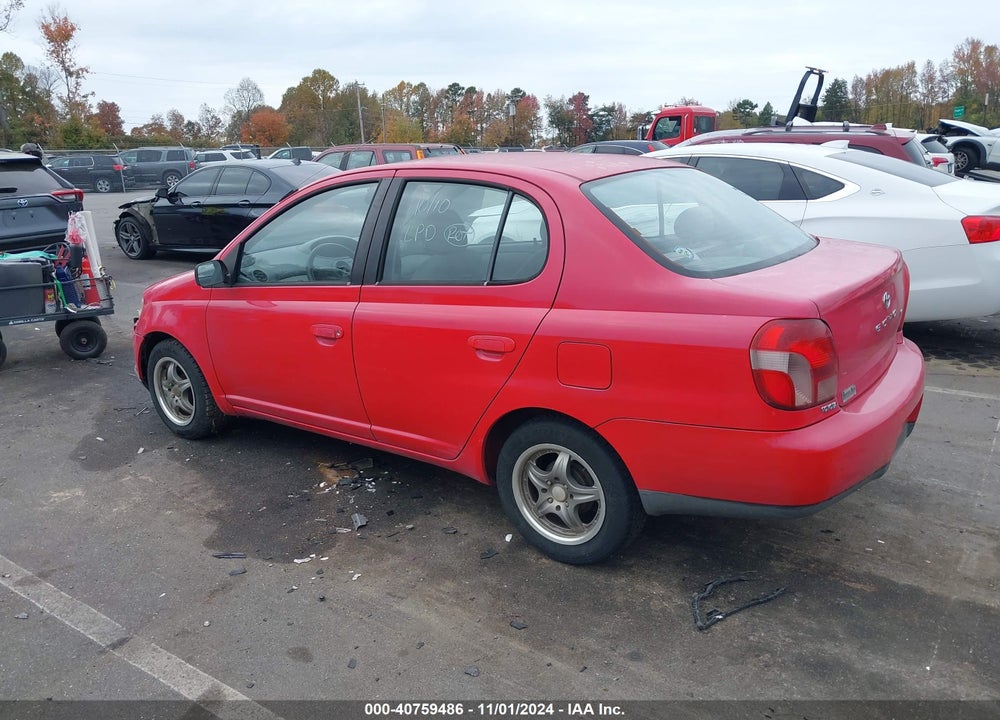 2001 TOYOTA ECHO VIN: JTDBT123X10193031