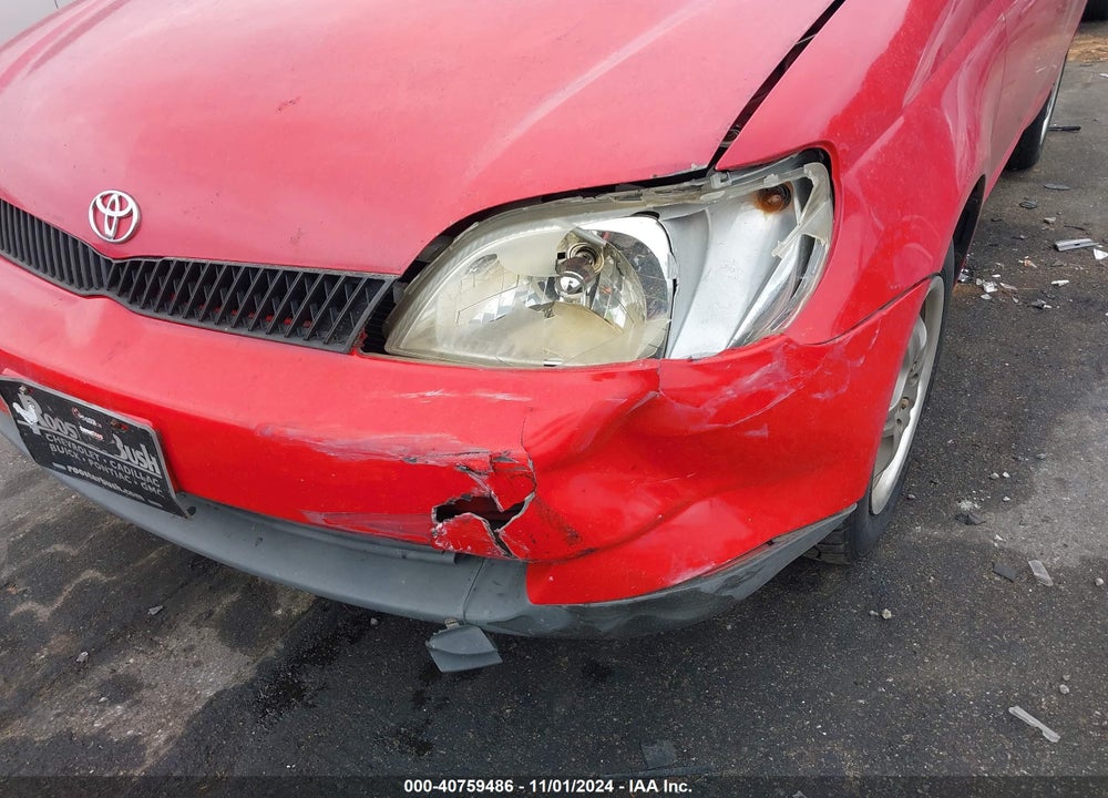 2001 TOYOTA ECHO VIN: JTDBT123X10193031
