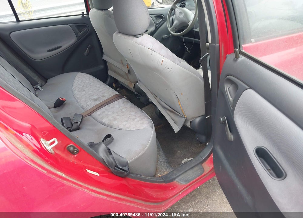 2001 TOYOTA ECHO VIN: JTDBT123X10193031