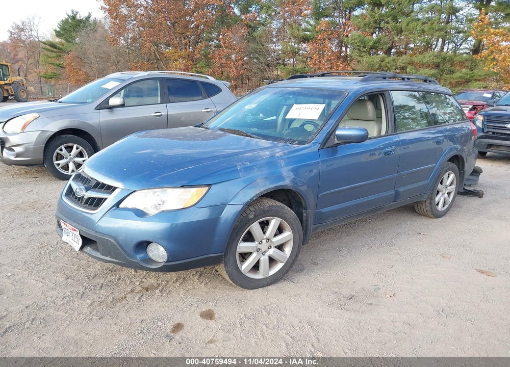 2008 SUBARU OUTBACK 2.5I LIMITED/2.5I LIMITED L.L. BEAN EDITION VIN: 4S4BP62C987327364