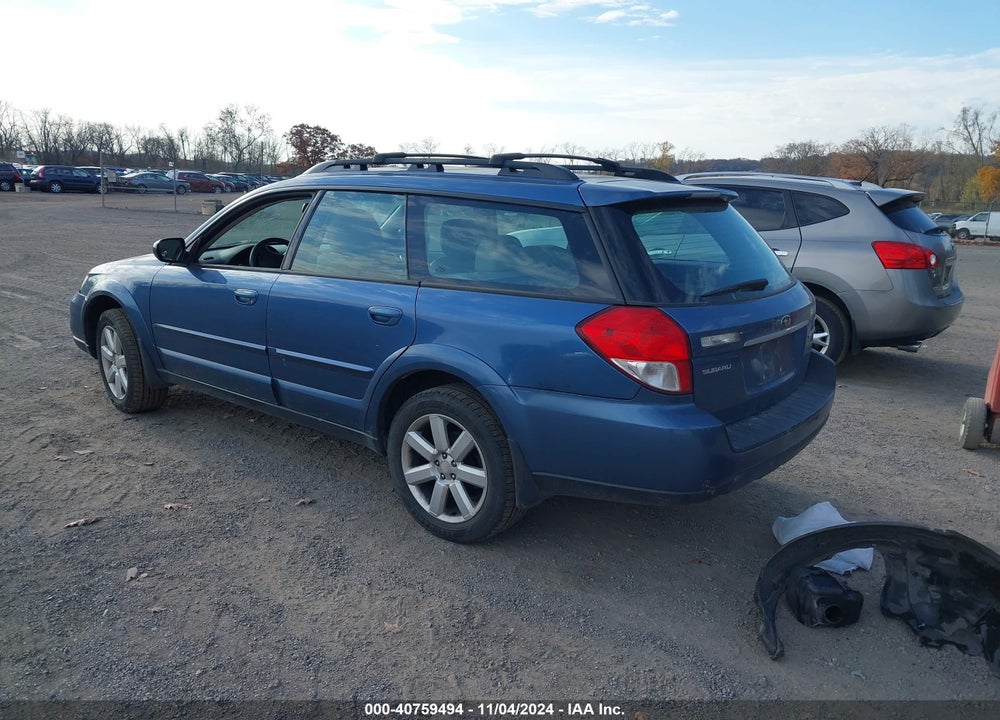 2008 SUBARU OUTBACK 2.5I LIMITED/2.5I LIMITED L.L. BEAN EDITION VIN: 4S4BP62C987327364