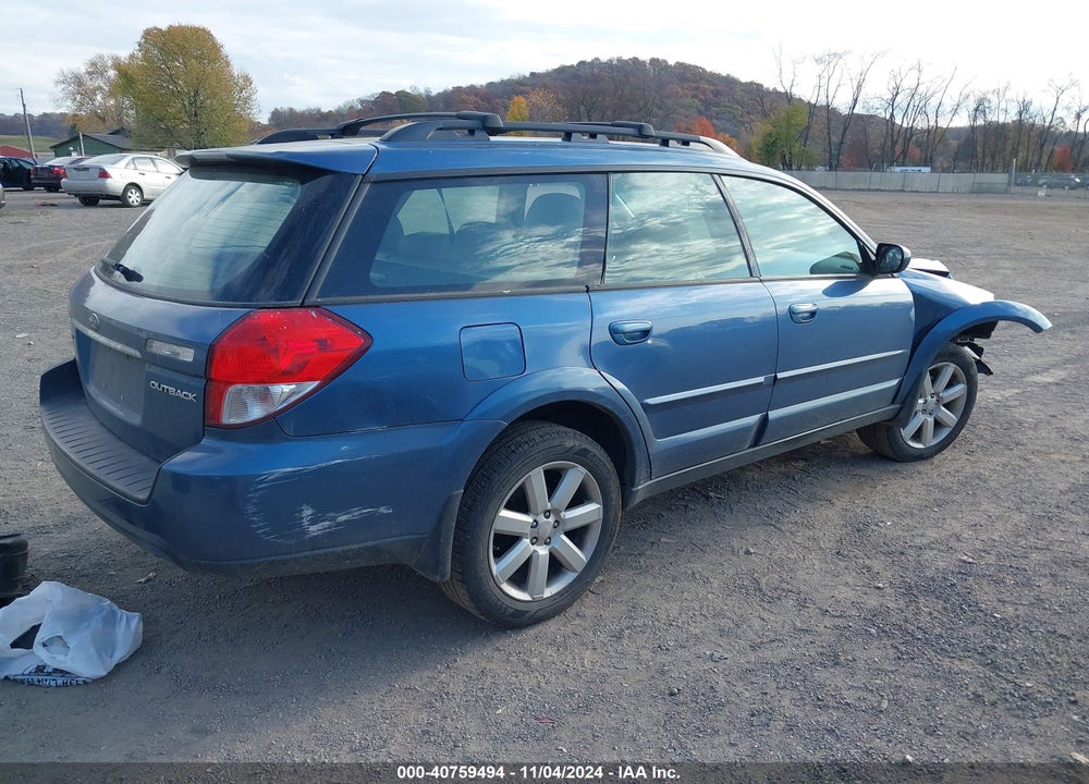 2008 SUBARU OUTBACK 2.5I LIMITED/2.5I LIMITED L.L. BEAN EDITION VIN: 4S4BP62C987327364