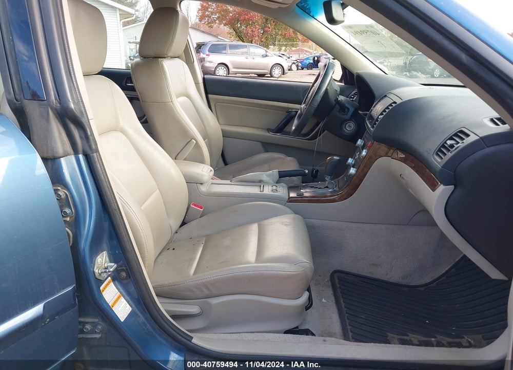2008 SUBARU OUTBACK 2.5I LIMITED/2.5I LIMITED L.L. BEAN EDITION VIN: 4S4BP62C987327364