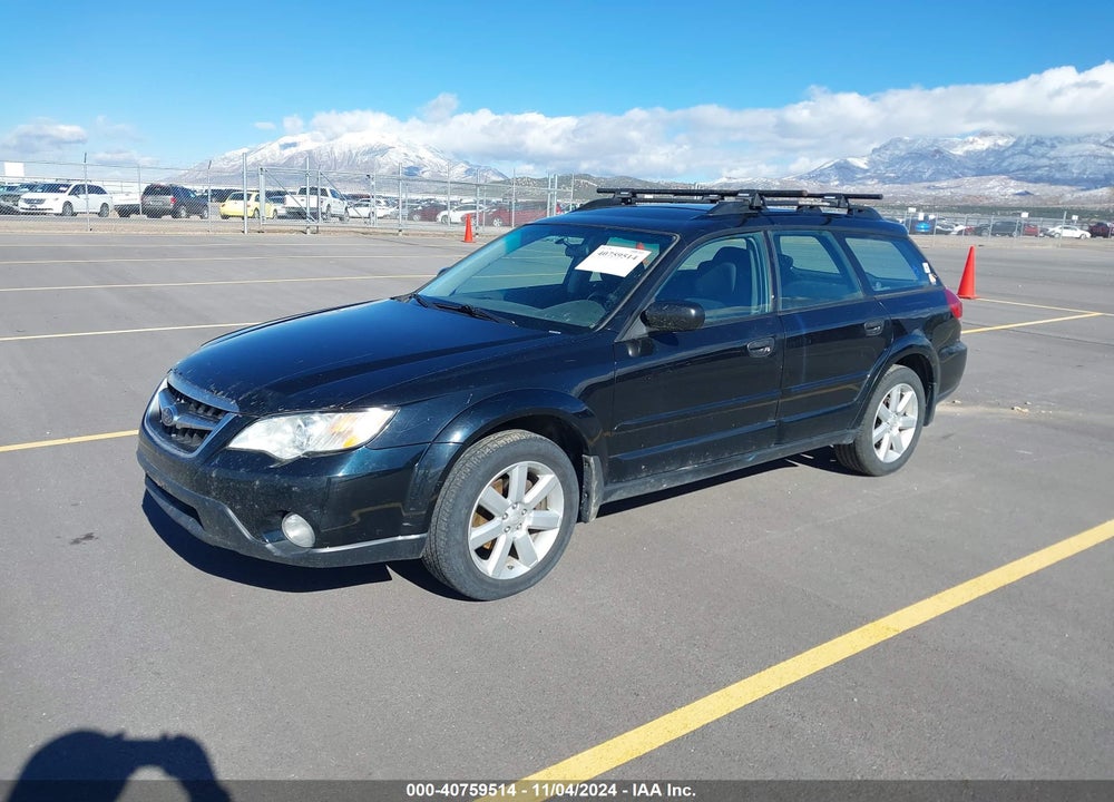 2008 SUBARU OUTBACK 2.5I VIN: 4S4BP61C786363013