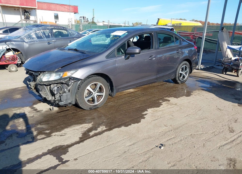 2015 HONDA CIVIC VIN: 19XFB2F75FE036707