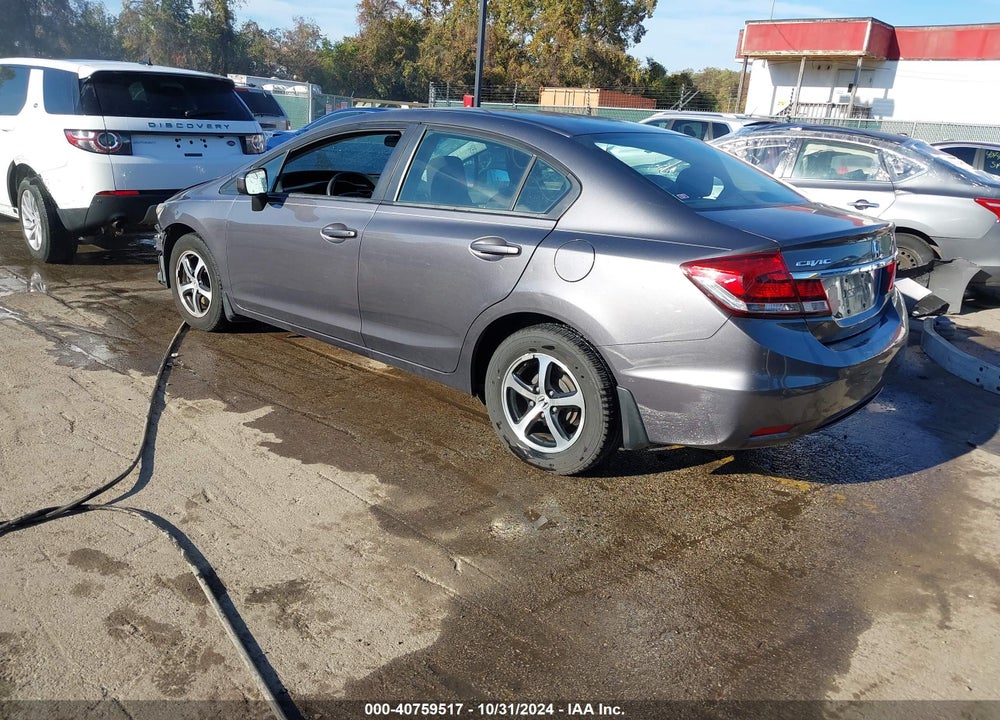 2015 HONDA CIVIC VIN: 19XFB2F75FE036707