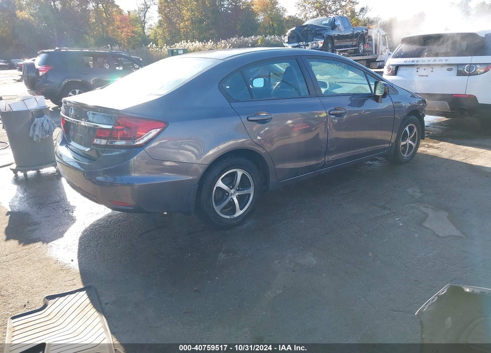 2015 HONDA CIVIC VIN: 19XFB2F75FE036707