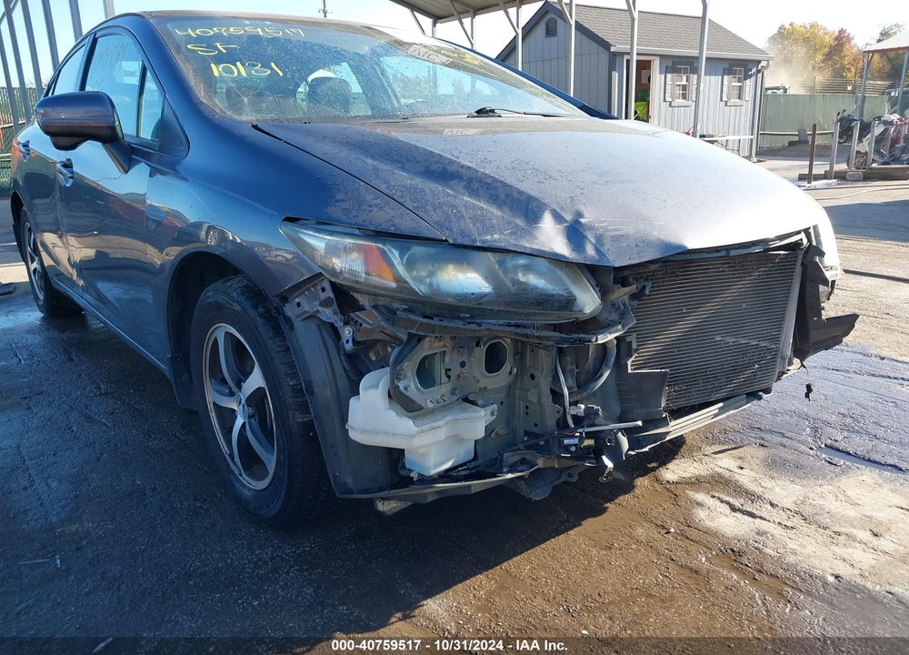 2015 HONDA CIVIC VIN: 19XFB2F75FE036707