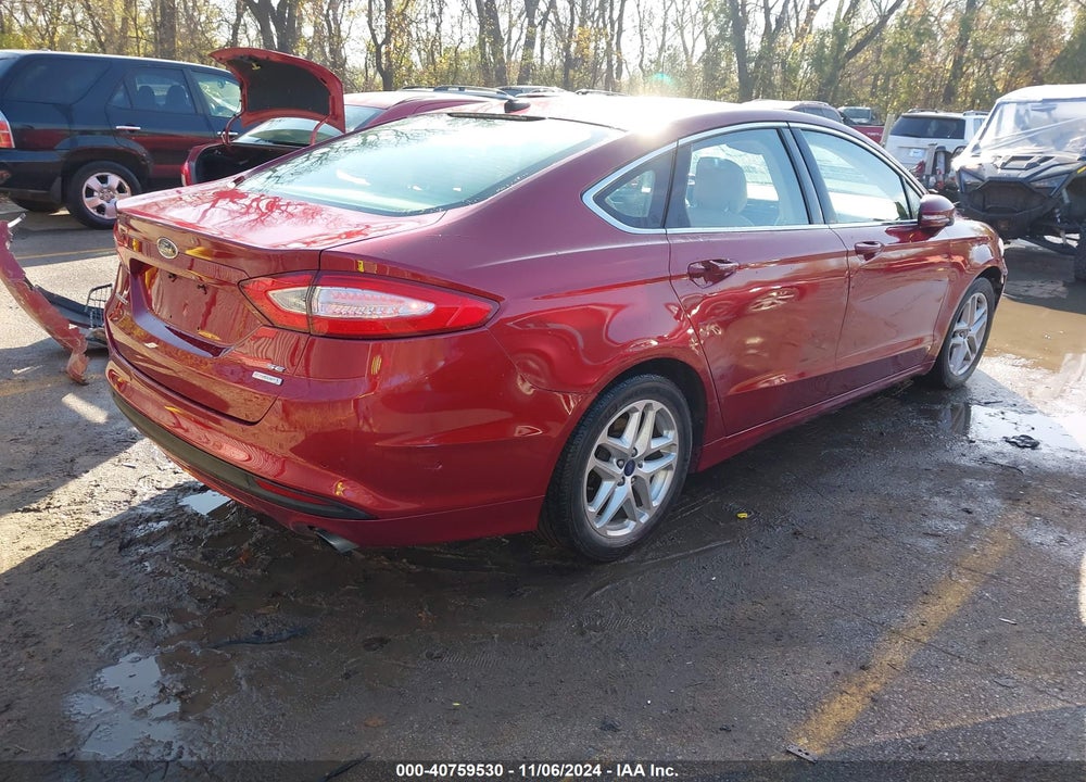 2013 FORD FUSION SE VIN: 3FA6P0HR4DR384532