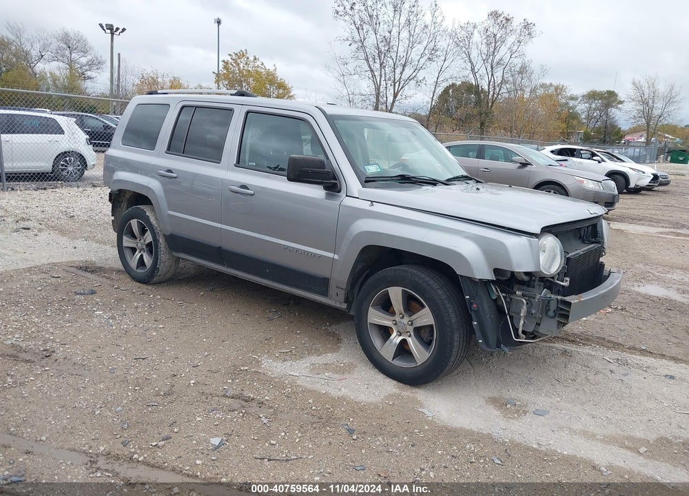 2016 JEEP PATRIOT HIGH ALTITUDE EDITION VIN: 1C4NJRFB3GD692628
