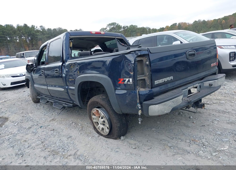 2005 GMC SIERRA 1500 SLE VIN: 2GTEK13T951350086
