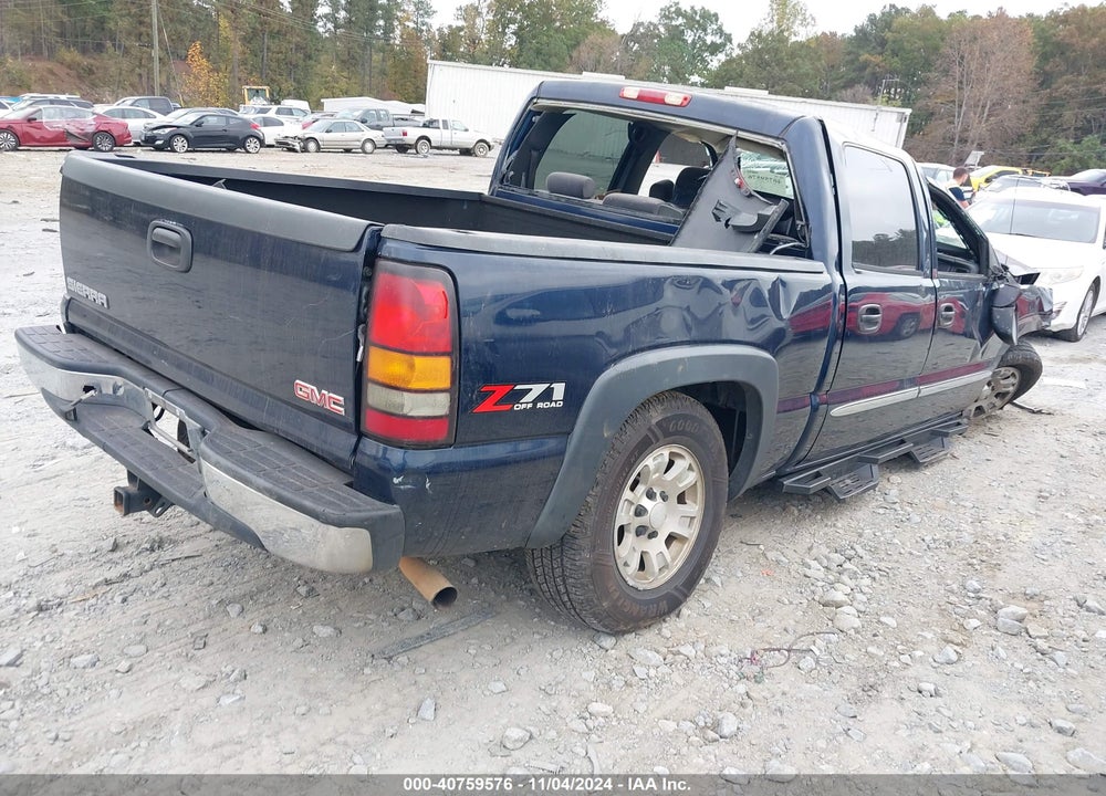 2005 GMC SIERRA 1500 SLE VIN: 2GTEK13T951350086