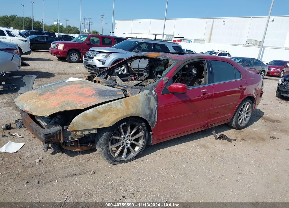 2008 FORD FUSION VIN: 3FAHP08Z58R158952