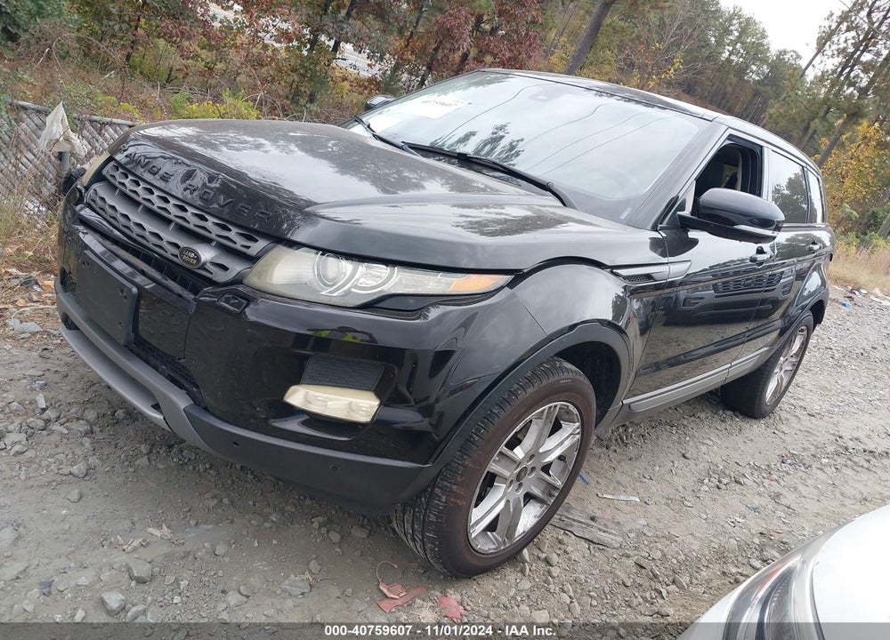 2013 LAND ROVER RANGE ROVER EVOQUE PURE VIN: SALVR2BG4DH756108