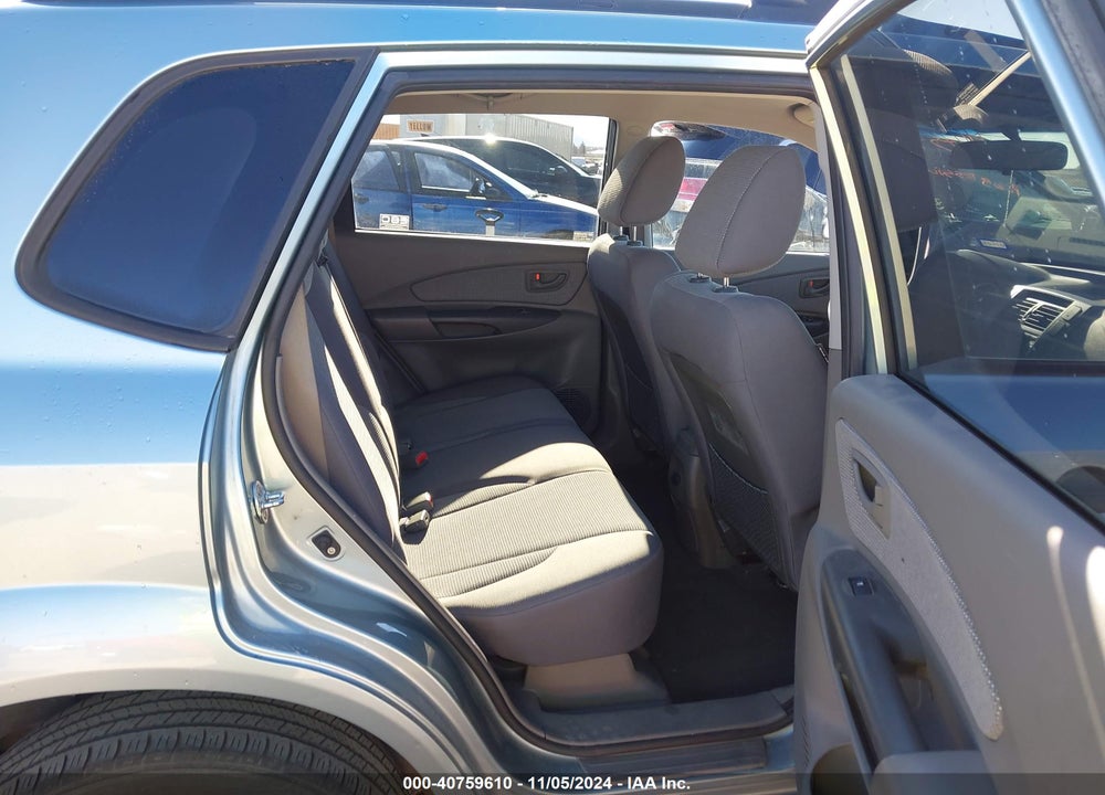 2008 HYUNDAI TUCSON GLS VIN: KM8JM12B08U859523