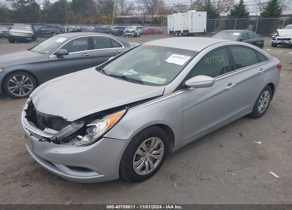 2012 HYUNDAI SONATA GLS VIN: 5NPEB4AC4CH325063