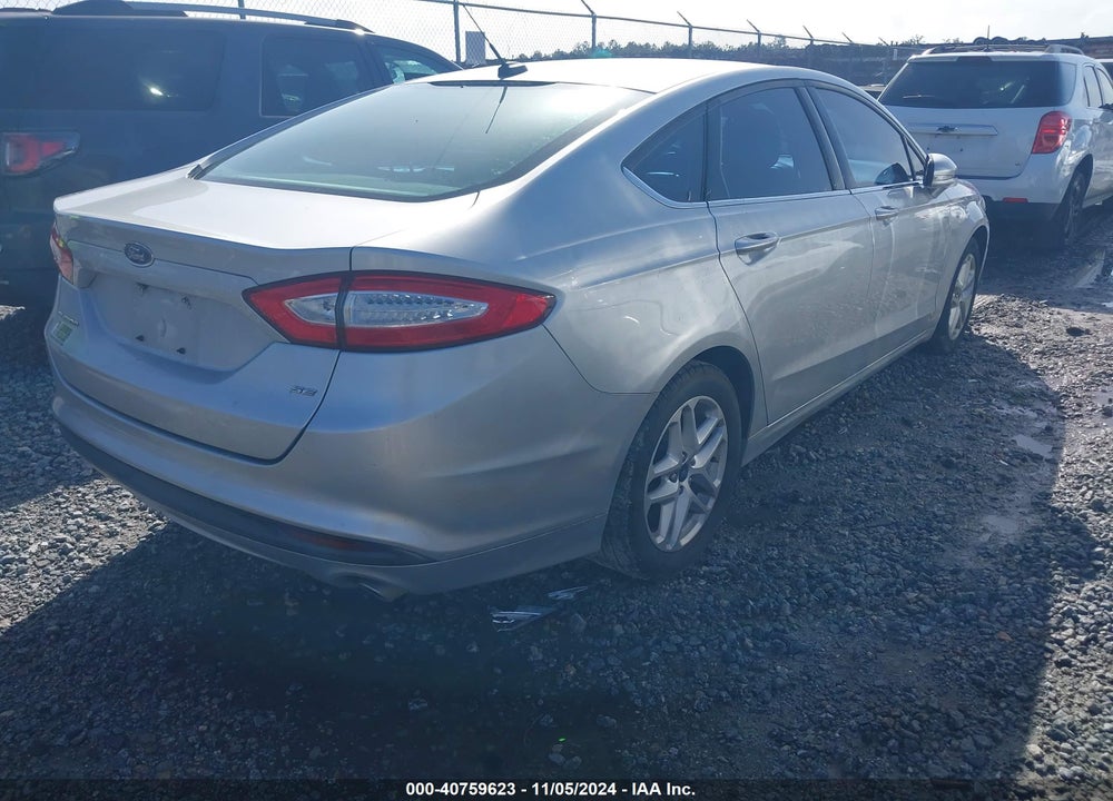 2016 FORD FUSION SE VIN: 3FA6P0H72GR345635