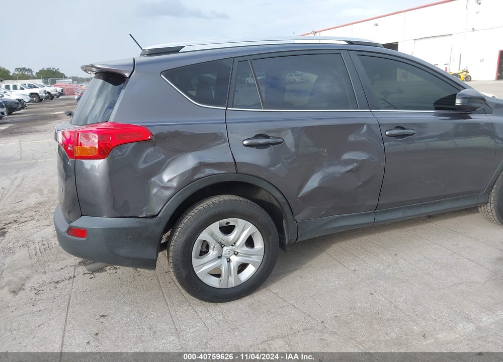 2015 TOYOTA RAV4 LE VIN: JTMZFREVXFJ048039