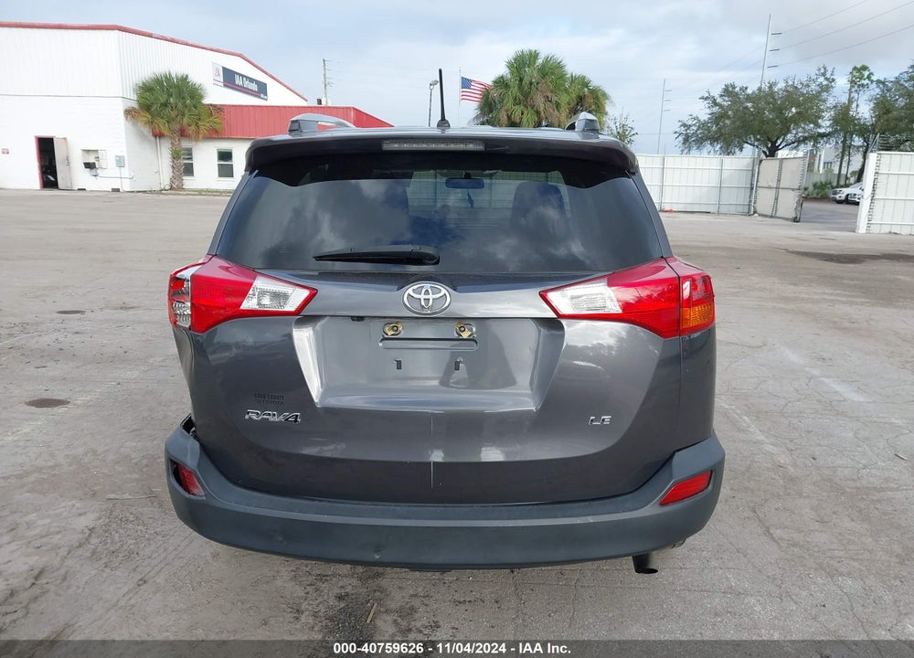 2015 TOYOTA RAV4 LE VIN: JTMZFREVXFJ048039