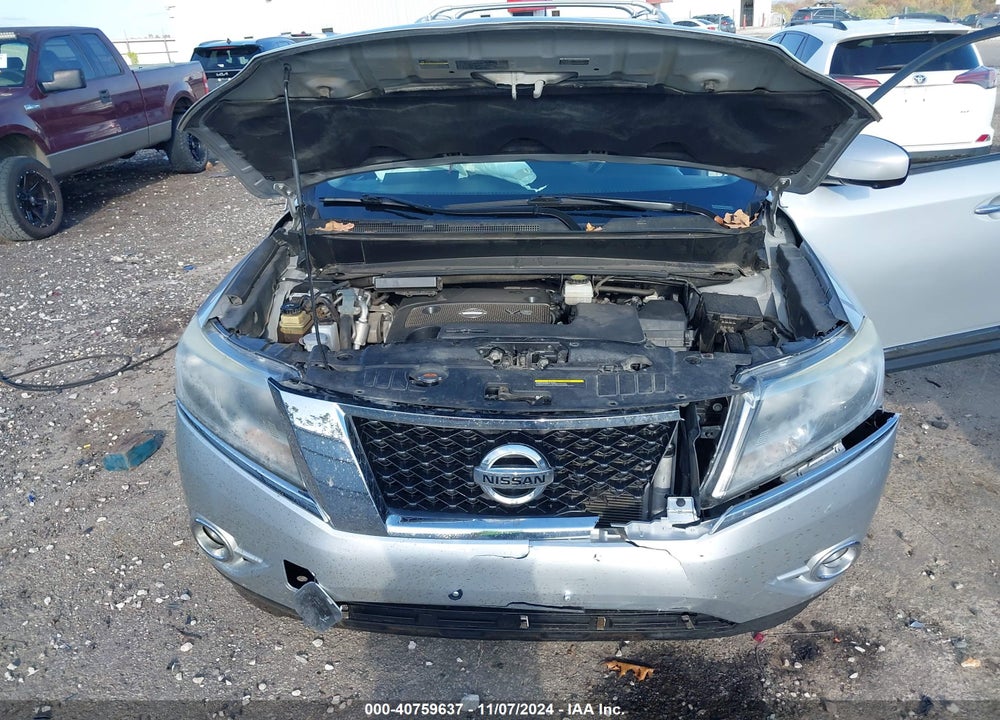 2015 NISSAN PATHFINDER SL VIN: 5N1AR2MM0FC641039