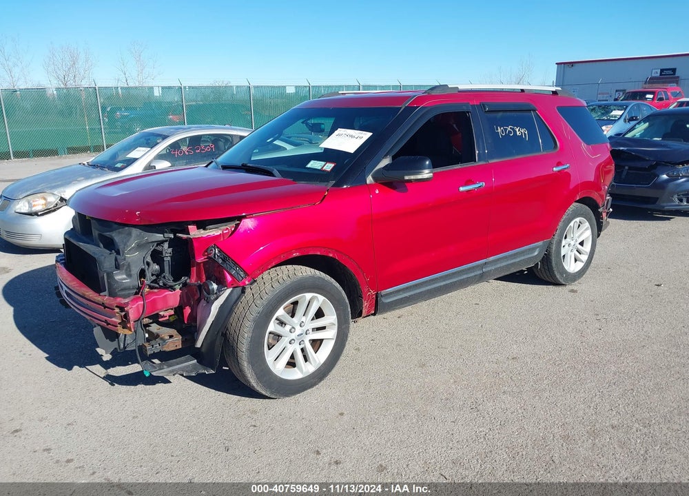 2012 FORD EXPLORER XLT VIN: 1FMHK8D88CGA27739