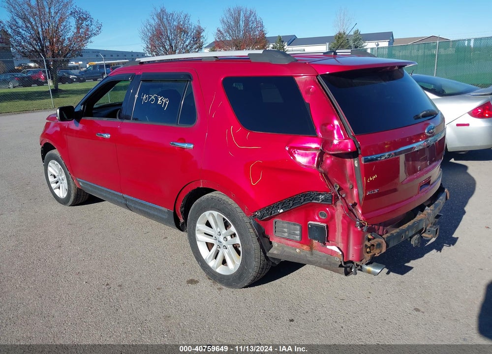 2012 FORD EXPLORER XLT VIN: 1FMHK8D88CGA27739