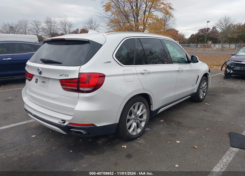 2018 BMW X5 EDRIVE XDRIVE40E IPERFORMANCE VIN: 5UXKT0C56J0V99526