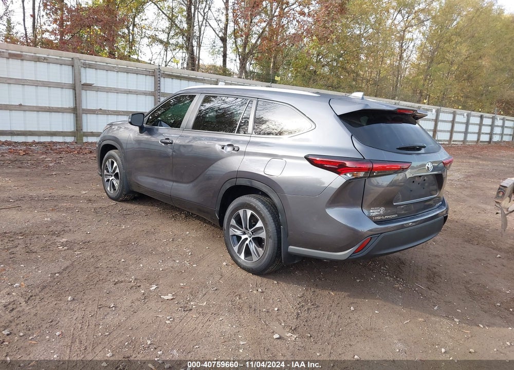 2024 TOYOTA HIGHLANDER XLE VIN: 5TDKDRBH5RS542967