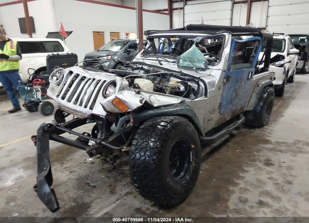 2004 JEEP WRANGLER UNLIMITED VIN: 1J4FA49S44P787996
