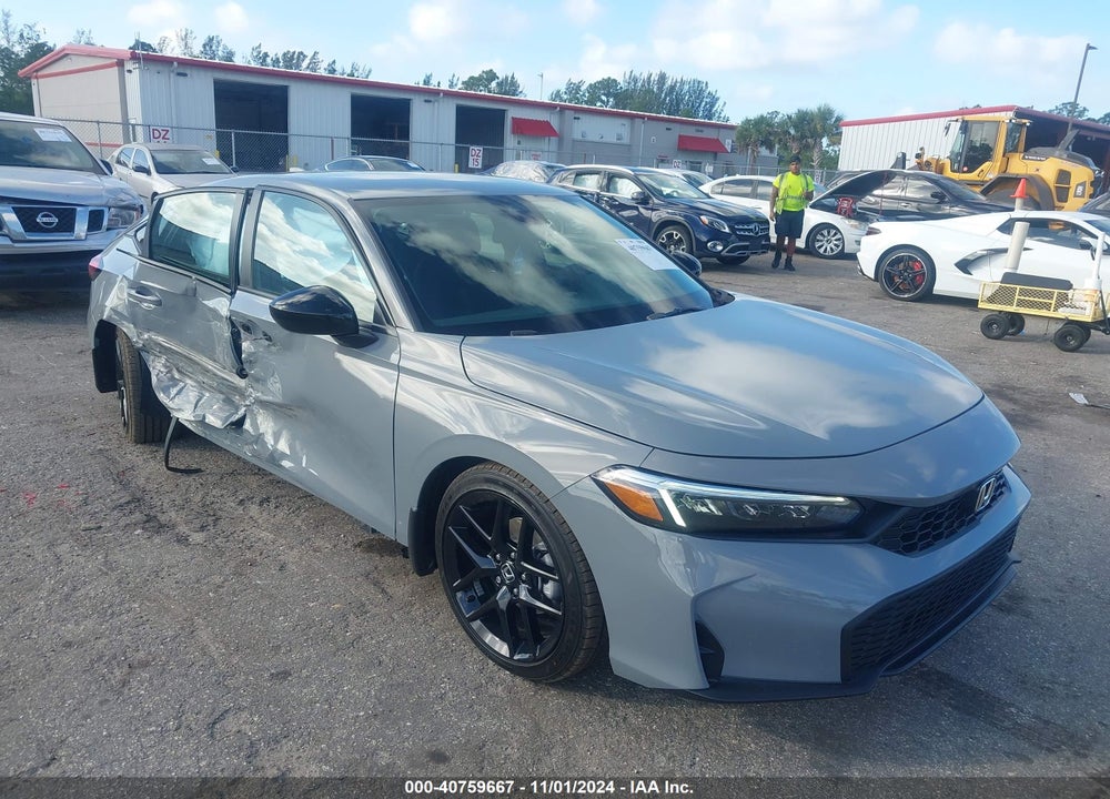 2025 HONDA CIVIC SPORT VIN: 19XFL2H88SE005139