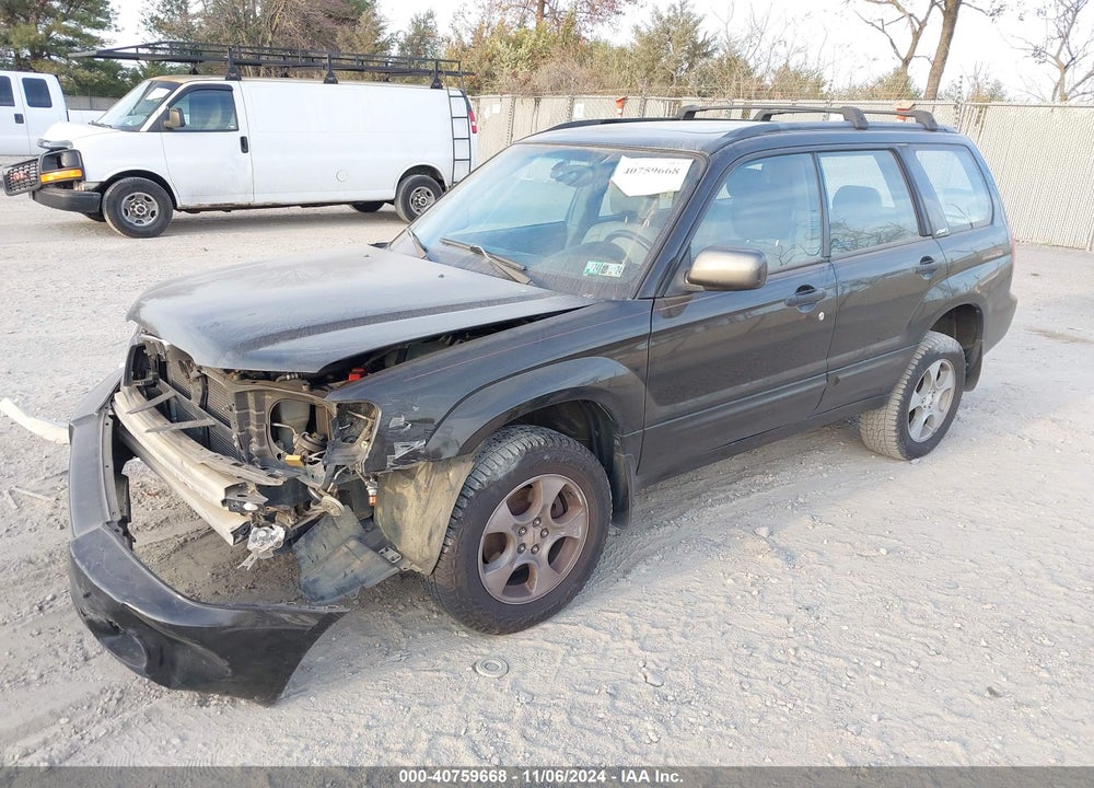 2003 SUBARU FORESTER XS VIN: JF1SG65643H759489