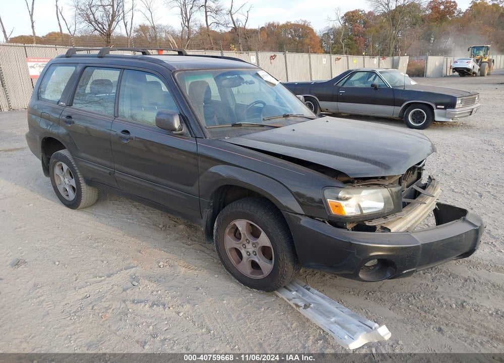 2003 SUBARU FORESTER XS VIN: JF1SG65643H759489
