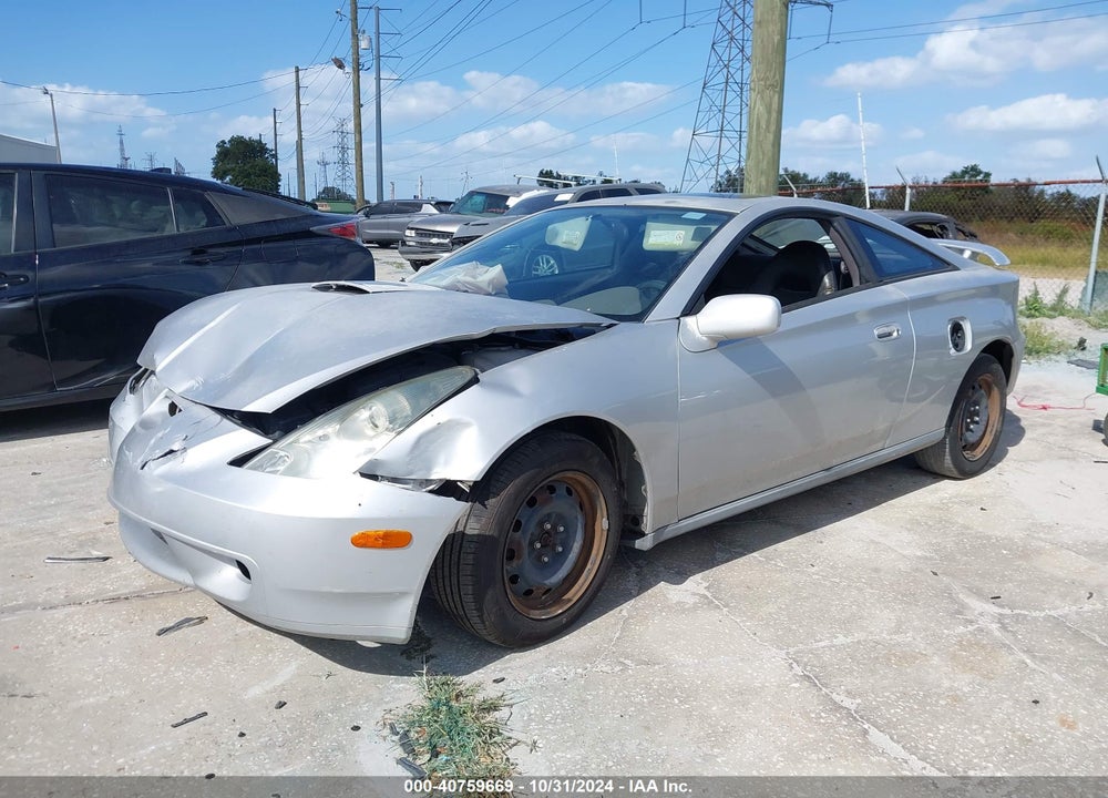 2001 TOYOTA CELICA GT VIN: JTDDR32T410082042